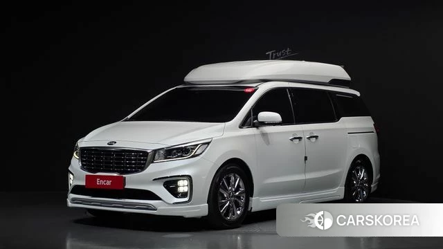 Kia The New Carnival 2020 Белый из Кореи