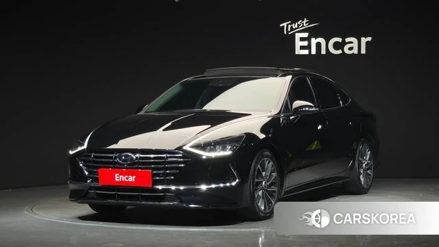 Hyundai Sonata (DN8) 2019 Черный из Кореи