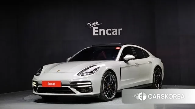 Porsche Panamera (971) 2022 Серебристо-серый из Кореи