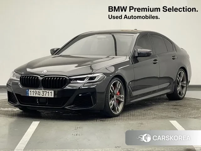 BMW 5 Series (G30) 2022 Серый из Кореи