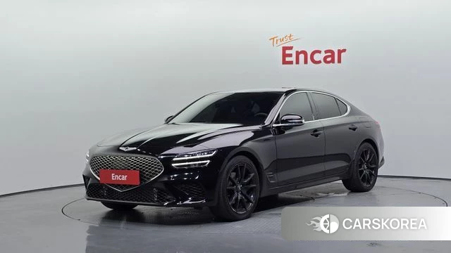 Genesis The New G70 2021 Черный из Кореи