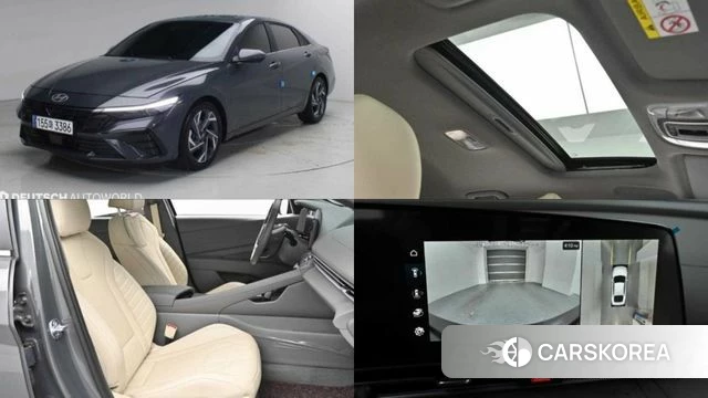 Hyundai The New Avante (CN7) 2025 Серый из Кореи
