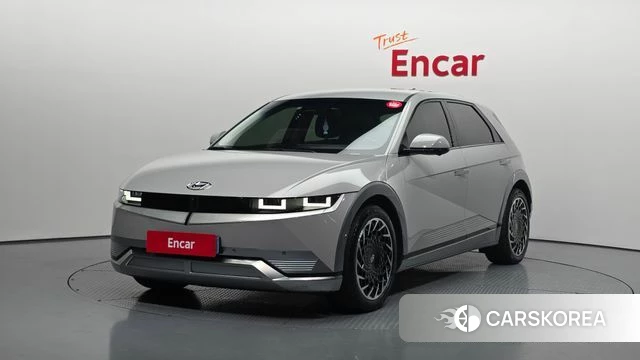 Hyundai Ionic 5 2022 Серебристо-серый из Кореи