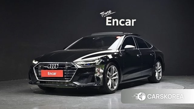 Audi A7 (4K) 2021 Черный из Кореи