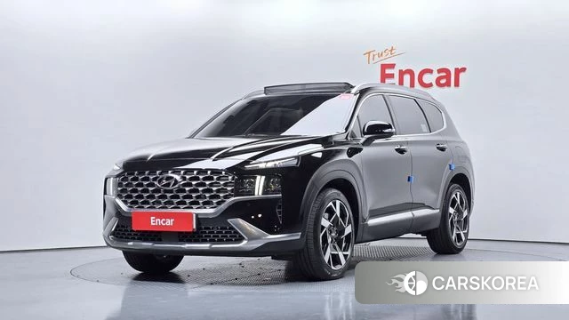 Hyundai The New Santa Fe 2022 Черный из Кореи