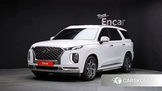 Hyundai Palisade 2021 Белый из Кореи