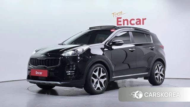 Kia Sportage 4th Generation 2018 Серый из Кореи