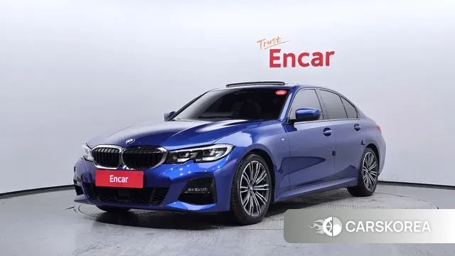 BMW 3 Series (G20) 2020 Синий из Кореи