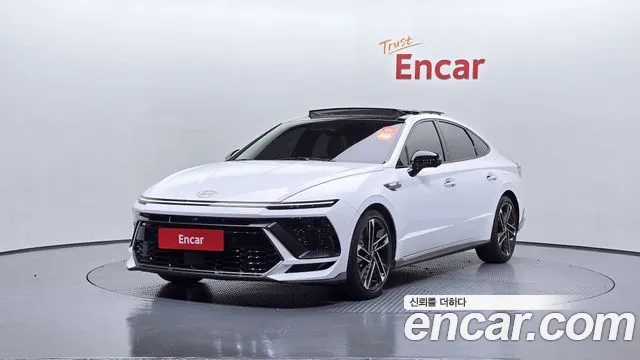 Hyundai Sonata D Edge (DN8) 2023 Белый из Кореи