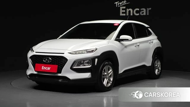 Hyundai Kona 2018 Белый из Кореи