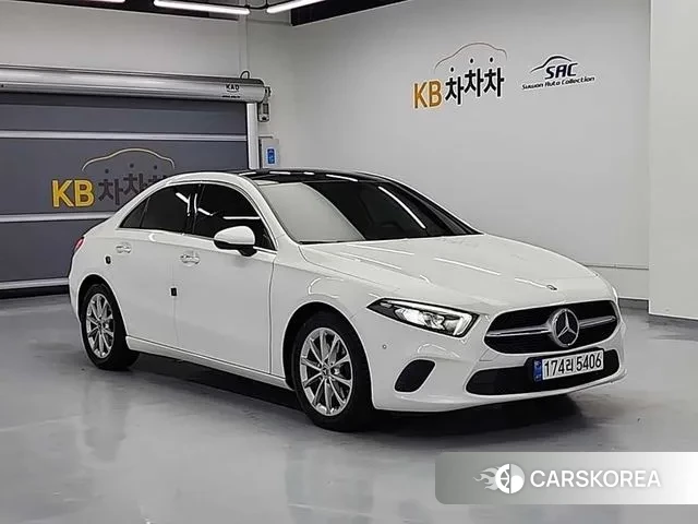 Mercedes-Benz A-Class W177 2020 Белый из Кореи