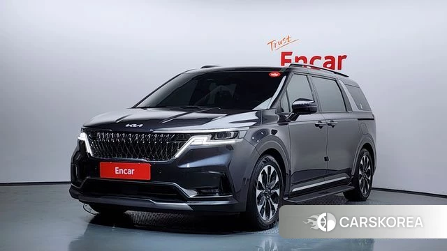 Kia Carnival 4th generation 2023 Серый из Кореи