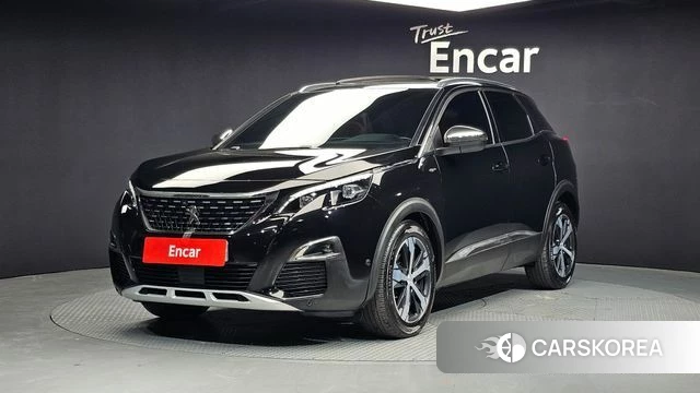 Peugeot 3008 second generation 2019 Черный из Кореи