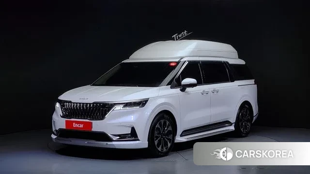 Kia Carnival 4th generation 2023 Белый из Кореи