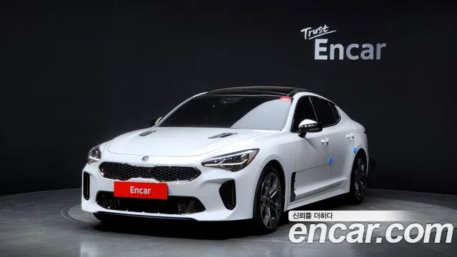 Kia Stinger 2018 Белый из Кореи