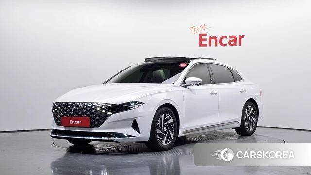 Hyundai The New Grandeur IG Hybrid 2022 Белый из Кореи