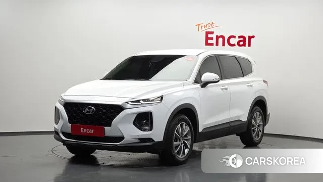 Hyundai Santa Fe TM 2019 Белый из Кореи