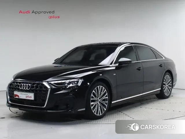 Audi A8 (D5) 2022 Черный из Кореи