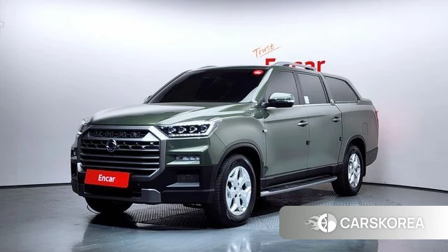 Ssangyong The New Rexton Sports Cannes 2024 Зеленый из Кореи