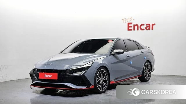 Hyundai Avante (CN7) 2021 Серый из Кореи