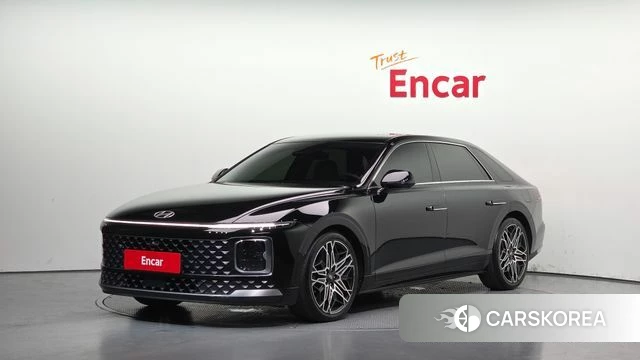 Hyundai Grandeur (GN7) 2022 Черный из Кореи