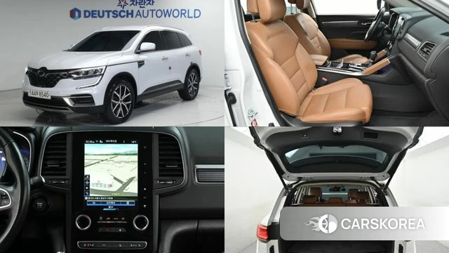 Renault Korea (Samsung) The New QM6 2022 Белый из Кореи