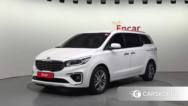 Kia The New Carnival 2019 Белый из Кореи