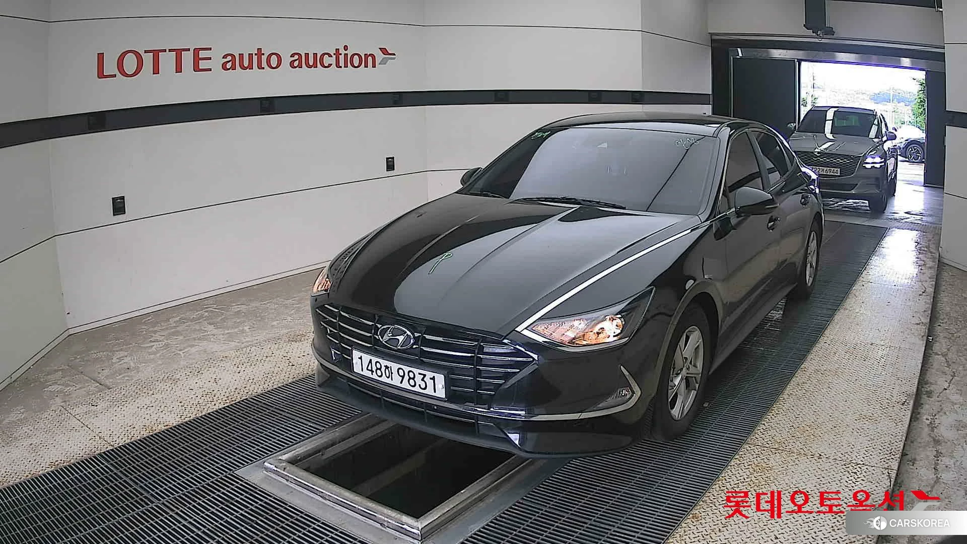 Hyundai Sonata 2022 Midnight Black Pearl из Кореи