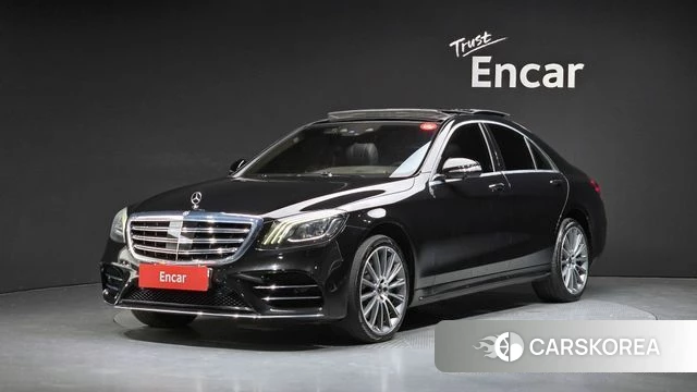 Mercedes-Benz S-Class W222 2018 Черный из Кореи