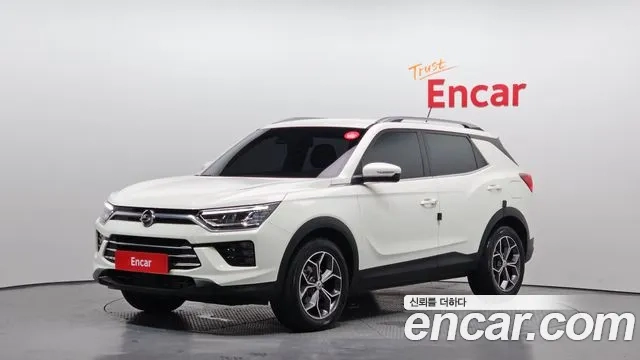 Ssangyong Beautiful Korando 2021 Белый из Кореи