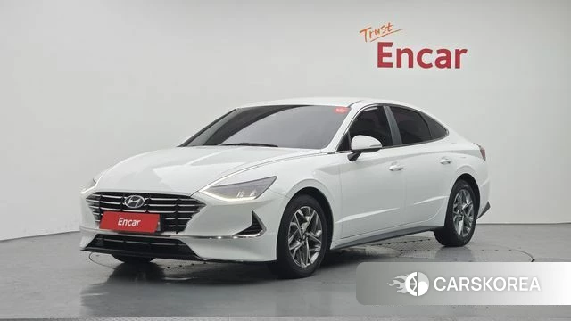 Hyundai Sonata (DN8) 2020 Белый из Кореи