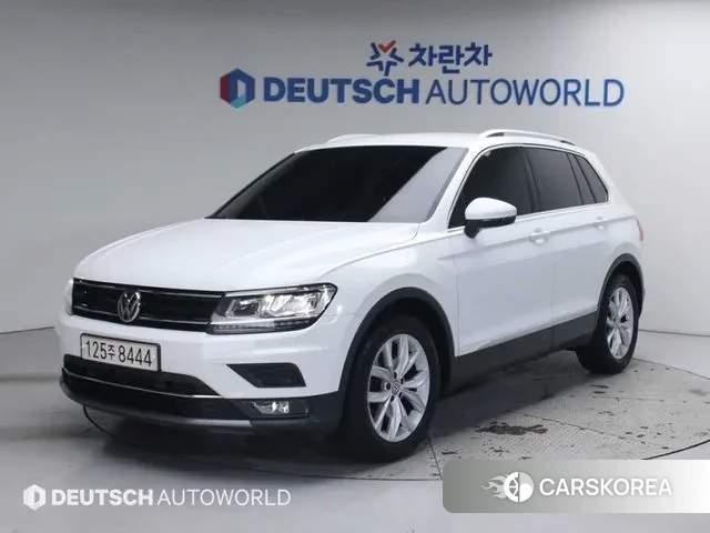 Volkswagen Tiguan second Generation 2019 Белый из Кореи