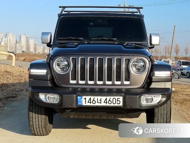 Jeep Wrangler (JL) 2021 Серый из Кореи