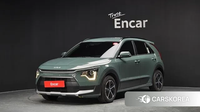 Kia Di Ol Nu Niro 2022 Зеленый из Кореи