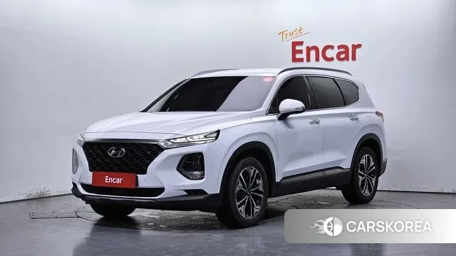 Hyundai Santa Fe TM 2018 Белый из Кореи