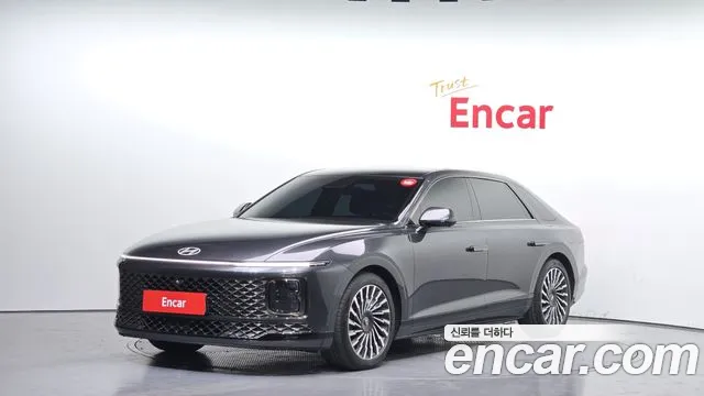 Hyundai Grandeur Hybrid (GN7) 2024 Серый из Кореи