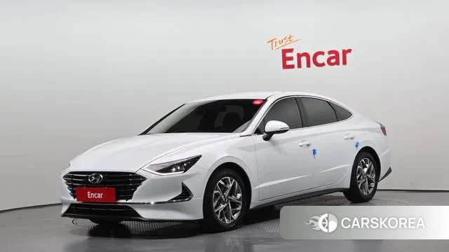 Hyundai Sonata (DN8) 2023 Белый из Кореи