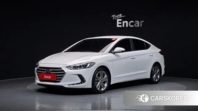 Hyundai Avante AD 2018 Белый из Кореи
