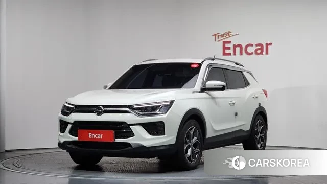 Ssangyong Beautiful Korando 2019 Белый из Кореи