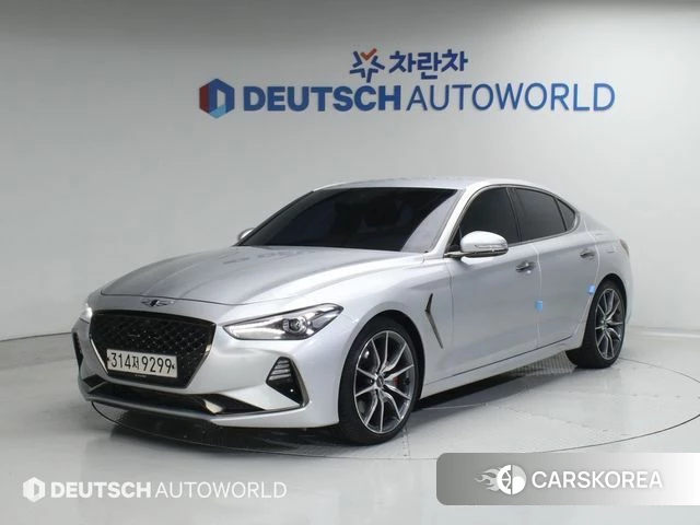 Genesis G70 2018 Серебристо-серый из Кореи