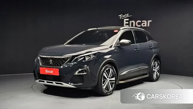 Peugeot 3008 second generation 2018 Синий из Кореи