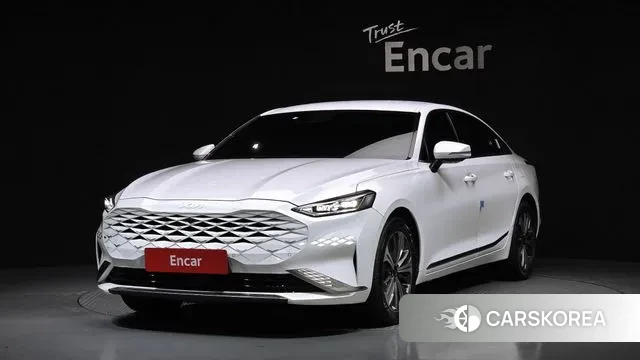 Kia K8 Hybrid 2022 Белый из Кореи