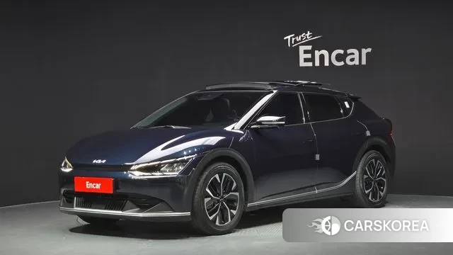 Kia EV6 2022 Синий из Кореи