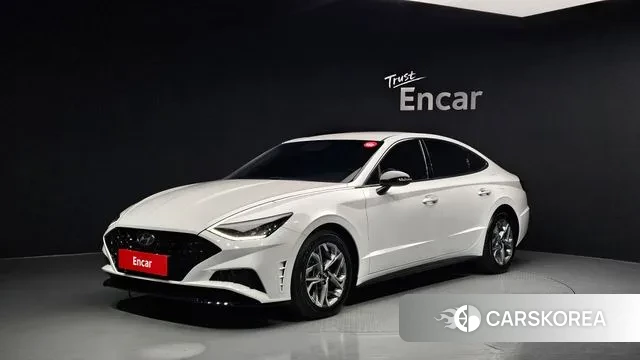 Hyundai Sonata (DN8) 2021 Белый из Кореи