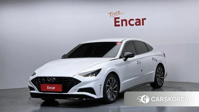 Hyundai Sonata (DN8) 2020 Белый из Кореи
