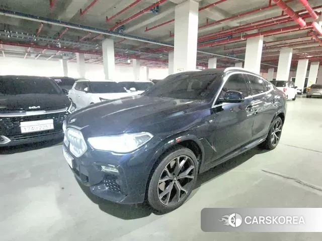 BMW X6 (G06) 2021 Синий из Кореи