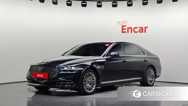 Genesis G90 2021 Синий из Кореи