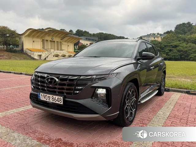 Hyundai Tucson Hybrid (NX4) 2022 Серый из Кореи