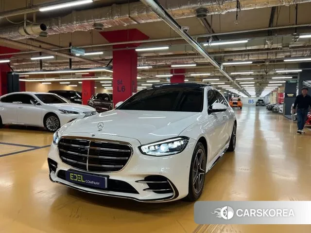 Mercedes-Benz S-Class W223 2022 Белый из Кореи