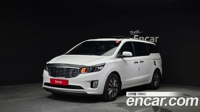 Kia All New Carnival 2018 Белый из Кореи